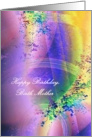 Happy Birthday, Birth Mother! Festive Fantasy card