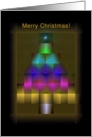 Merry Christmas,Turn Down the Lights blank inside card