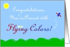 Dean’s List Congratulations, Flying Colors card