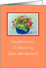 Congratulations, New Great Grandparents! The Family is Growing card
