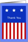 Thank You, Patriotic Graphic card