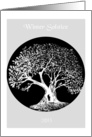 Winter Solstice, 2013, Big Oak Tree card