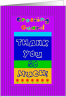 Crossing Guard, Thank You card