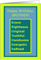 Brother, Happy...