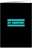 fr. group, all, Happy Birthday, Handsome - Humor card