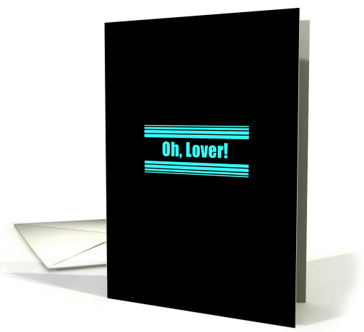 Happy Birthday, Oh, Lover! card (1103852)