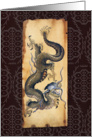 Chinese Dragon card