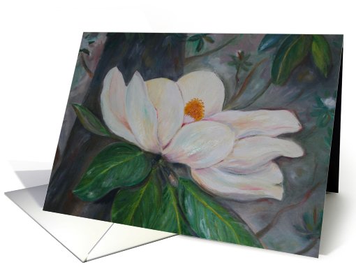 Happy Birthday! Magnolia Grandiflora card (427533)