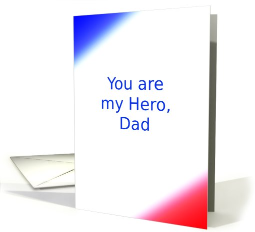 Father's Day Hero, Dad card (429228)