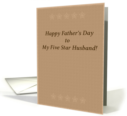 from Wife,Happy Father's Day,Husband card (440830)