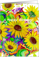 Happy Birthday- from the Bunch of Us card