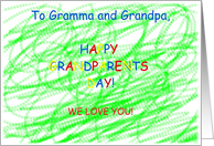 Grandparents Day-I Love You card