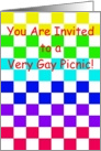 Gay Picnic Invite card