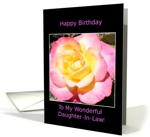 Happy Birthday! DaughterInLaw card (462761)