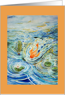 Happy Birthday! A Koi Fish Wish for Kids card