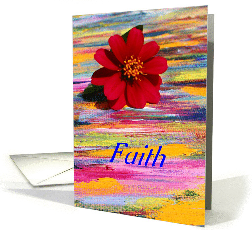 Encouragement, Life's Treasures-Faith card (483969)