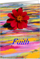 Encouragement, Life’s Treasures-Faith card