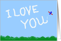 I Love You Skywriter...
