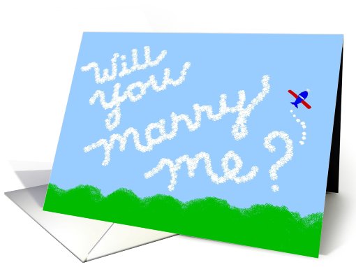 Marry Me? Skywriter #3 card (490102)