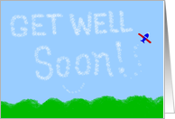 Get Well Soon - Skywriter #11 card