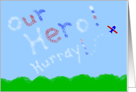 Our Hero! Hurray! -Skywriter #15 card