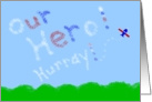 Our Hero! Hurray! -Skywriter #15 card