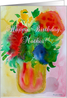 Happy Birthday, Mother! from Daughter card