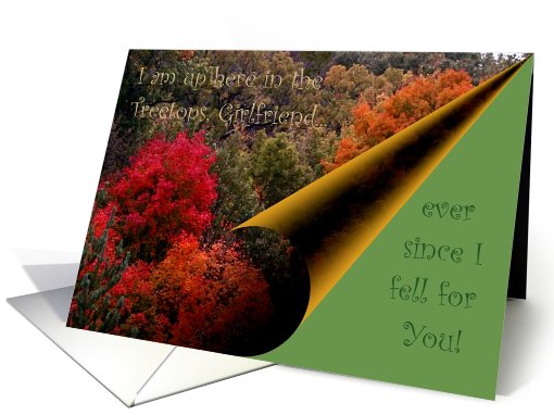 Girlfriend Love In The Tree Tops card (508463)