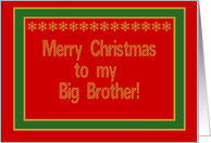 Big Brother, Merry...