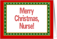 Nurse, Merry...