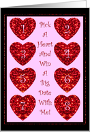 Valentine Game card