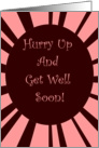 From All of Us- Get Well Soon Humor card