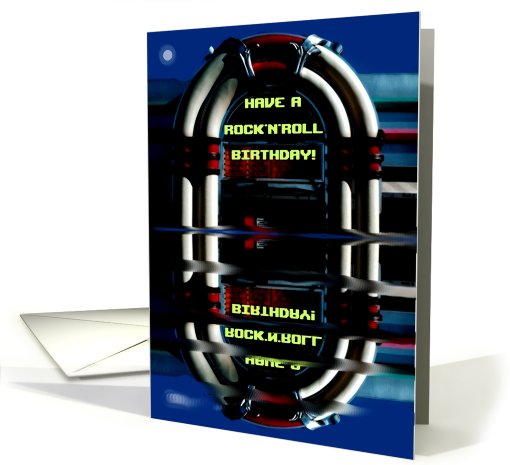 From Group - Rock'n'Roll Birthday! card (545005)