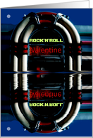 Rock’n’Roll Valentine Reflections card