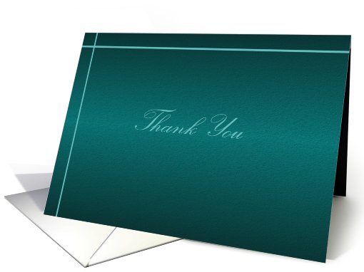 Elegant Thank You for Gift card (550338)