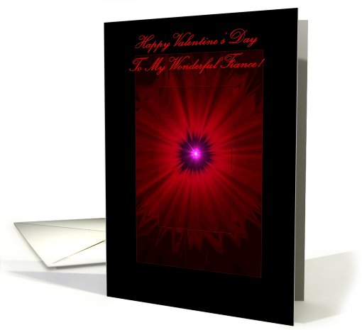Fiance, Happy Valentine's Day card (551072)