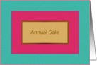 Annual Sale-Business Card