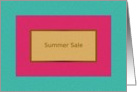 Summer Sale - Business Card