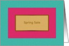 Spring Sale - Business Card