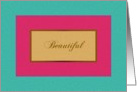 Beautiful - Business Card