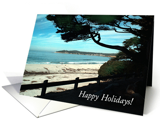 Happy Holidays from California! card (557938)