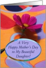 Daughter,Happy Mother’s Day card