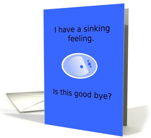 Adult, Sexy, Friends with Benefits Sink, Funny card (575805)