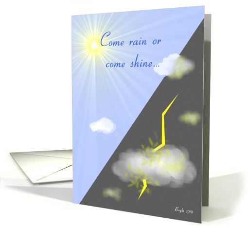 God Loves You, Weather Forecast card (579428)