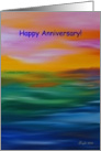 Sunrise Ocean, Happy Anniversary! card