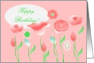 Happy Birthday!, Peaches ’n Cream Garden card