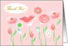 Thank You! Peaches ’n Cream Garden card