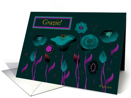 Gratsie! Garden of Appreciation card (581482)
