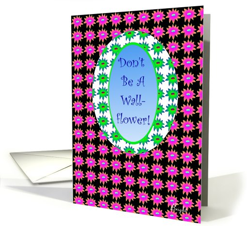 Party Invite Wallflower Mirror card (591776)