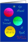 From All of Us, Business Birthday, Have A Ball! card